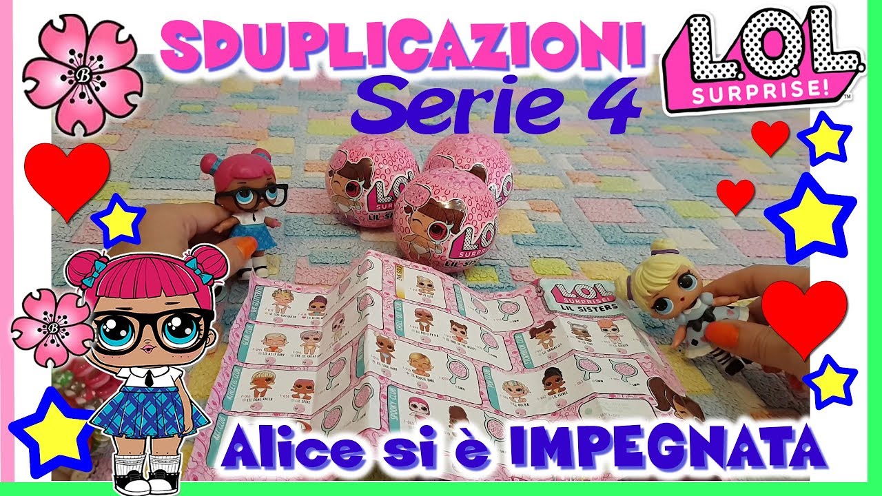 LOL SURPRISE: LIL SISTER series 4...Doppia, nuova o...GOLD?! Unboxing By Lara e Babou