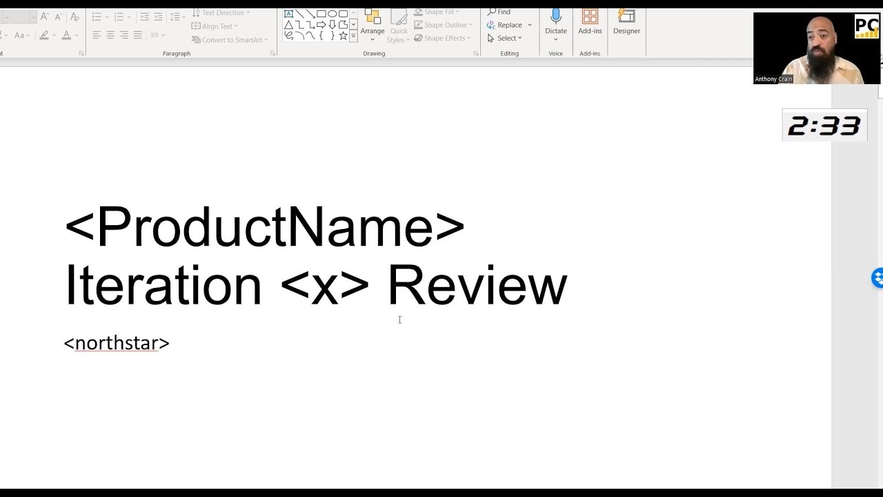 Sprint Review Experiment