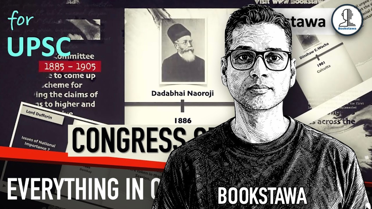 INC Congress Sessions, Presidents AND Resolutions | Modern History for UPSC