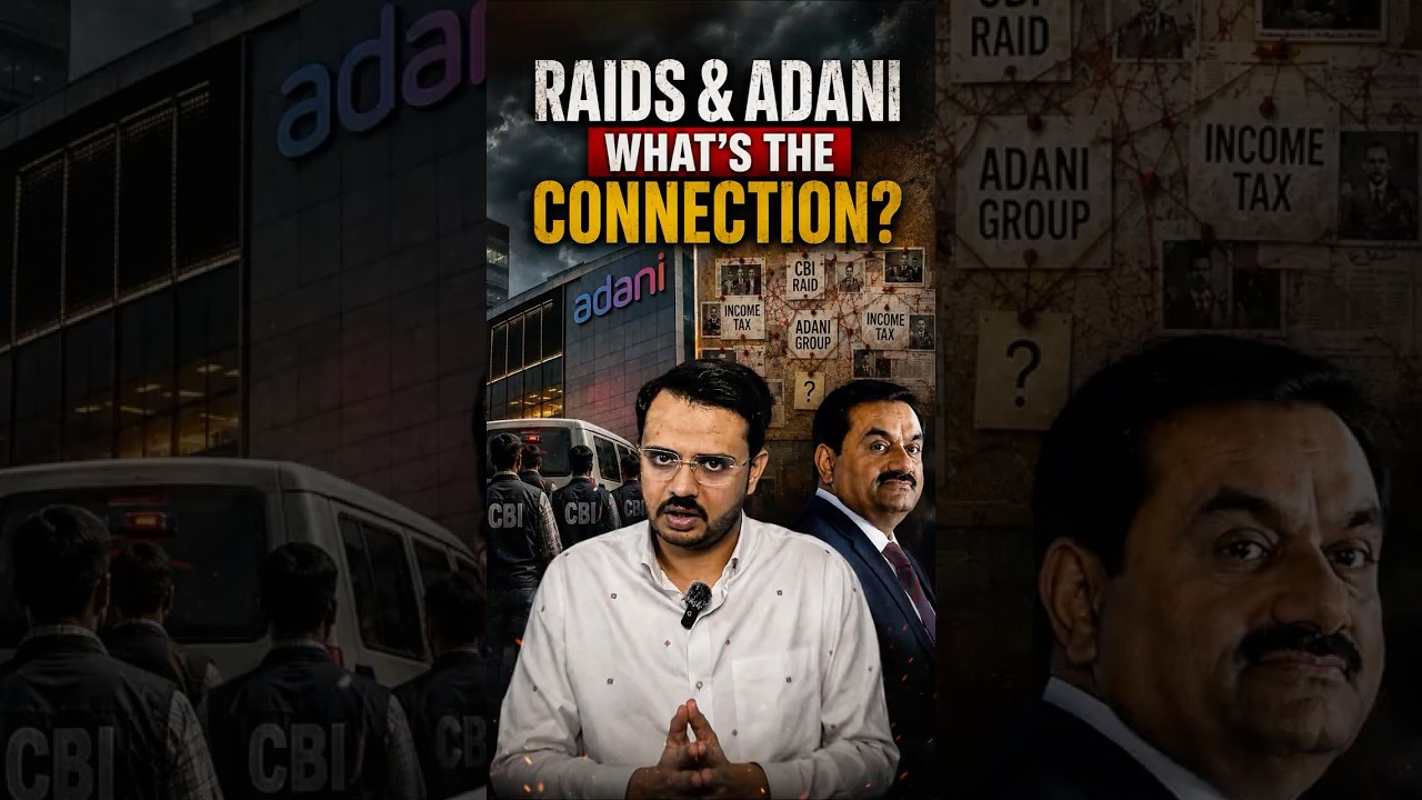 Raids & Adani: Why Does Every Company That Gets Raided End Up Sold to Adani? #adani