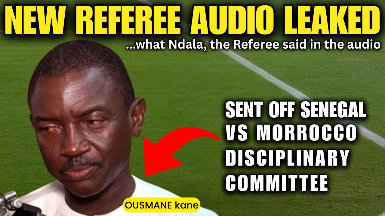 🚨 EXPOSED: The Rabat Heist — Secret VAR Audio, and the Script to Destroy Senegal’s Golden Generation