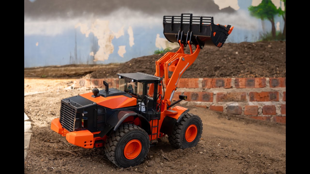 RC 1/14  JD Models ZW370 Wheel Loader first Impressions