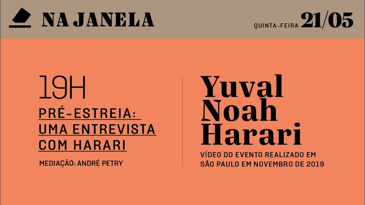Pré-estreia: Uma entrevista com Yuval Noah Harari | #NaJanelaFestival: Não Ficção