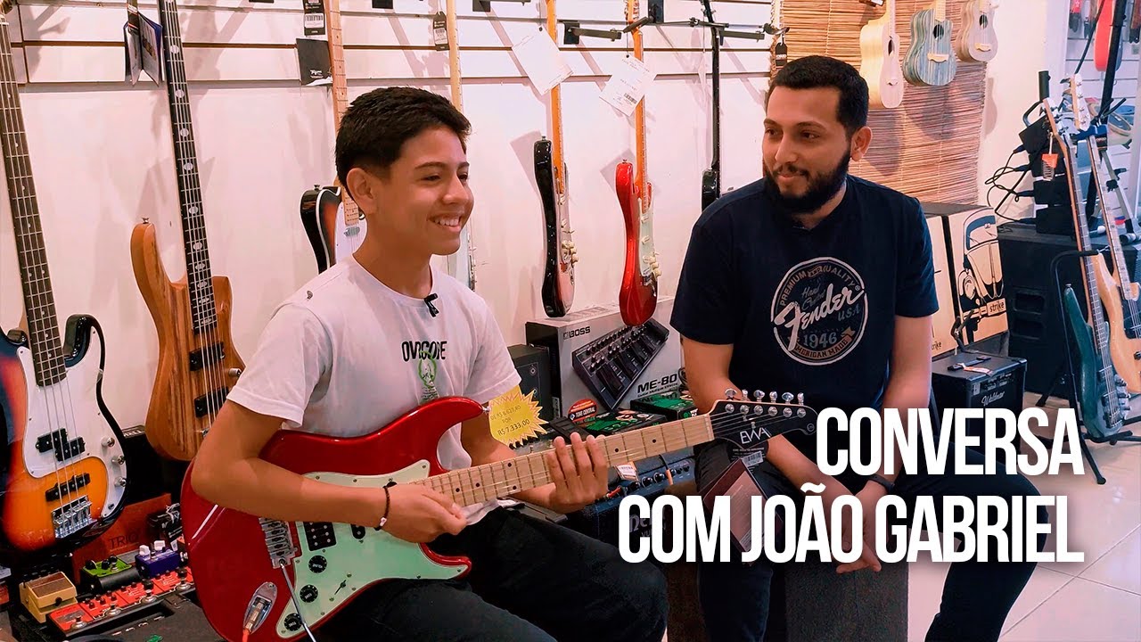 BATE PAPO COM O GUITARRISTA JOÃO GABRIEL | JOÃOZINHO | COMO FOI TOCAR COM THALLES ROBERTO?