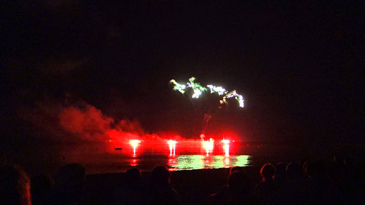 Sion sur l'Océan Feu D'artifice 2013