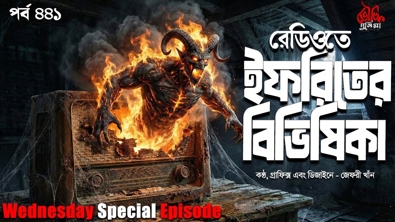 Bhoutik Dunia Episode 441 | রেডিওতে ইফরিত জ্বিনের বিভিষিকা | জিনের গল্প | Bhoot FM | Bhautik Duniya
