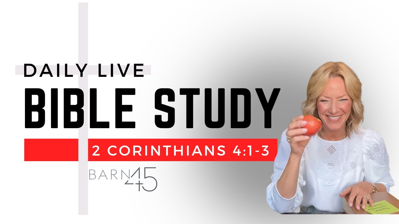 A jealousy that rots the bones. Join us in 2 Corinthians 4:1-3