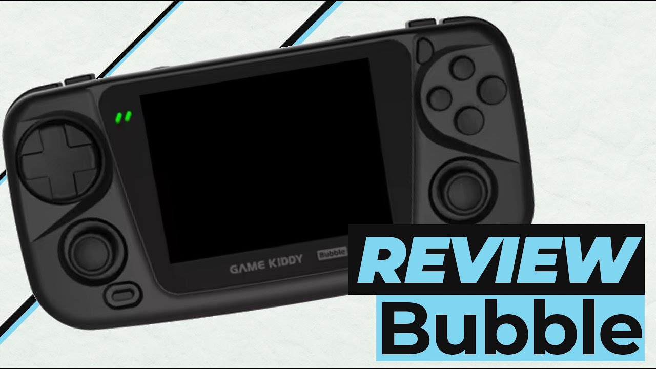 Game Kiddy GKD Bubble Review - Sega Game Gear inspired retro gaming handheld