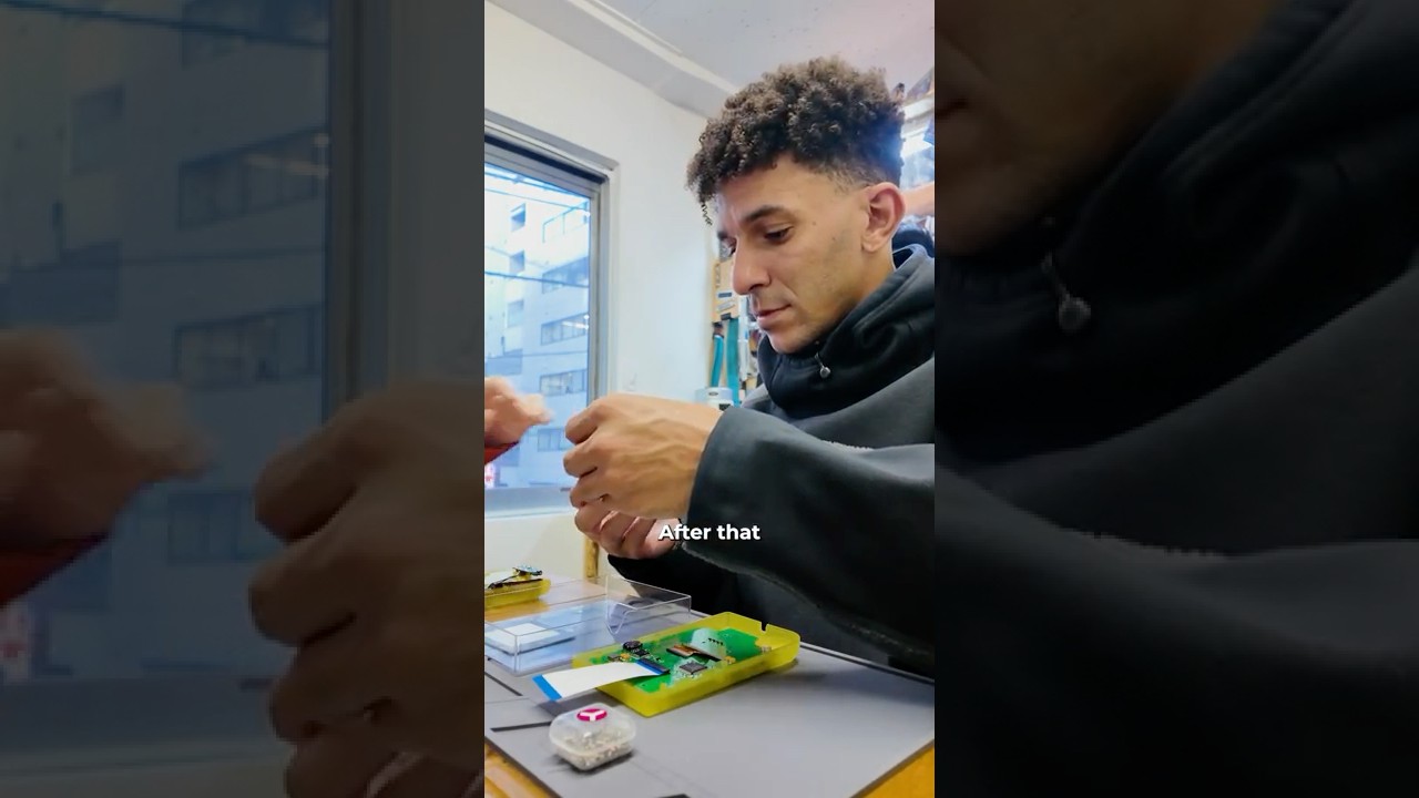 Я собрал свой Gameboy в Японии!