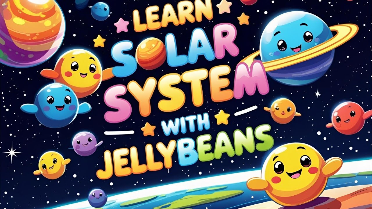 Solar System for Kids | Learn Planets Names with Fun Facts & Song | Space Learning Video