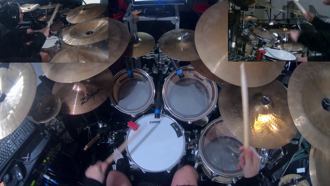 The Dillinger Escape Plan   Black Bubblegum Drum Cover FrankTheSmithTV