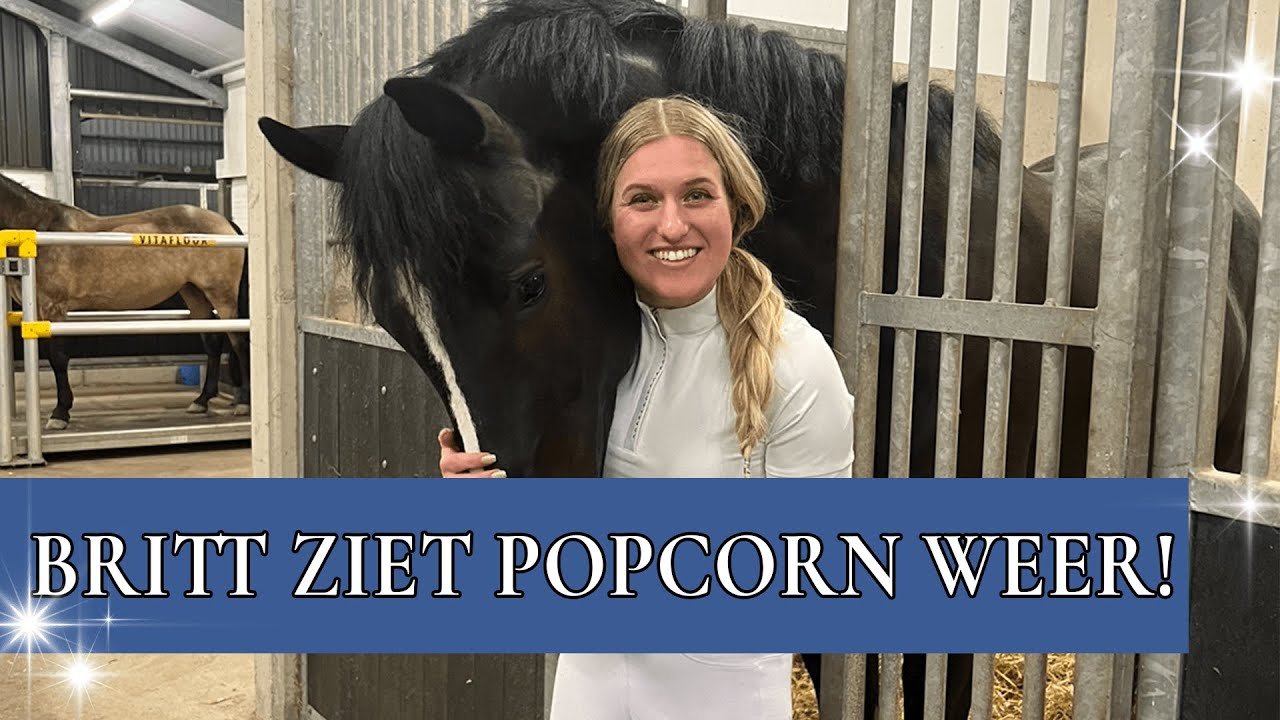 HOE IS HET MET POPCORN?! | PaardenpraatTV