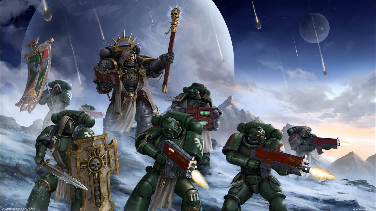Rusted Warfare - Warhammer 40k Redux Mod - Dark Angels gameplay