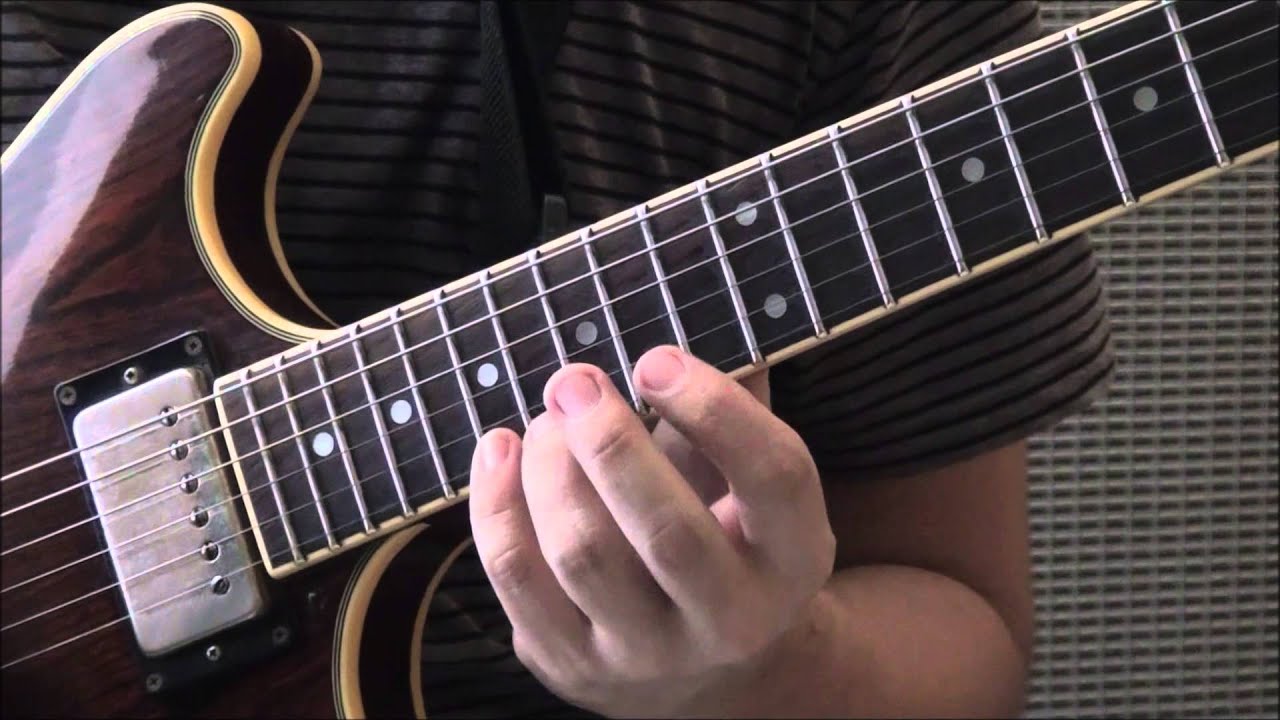 E Ionian Scale (3 notes per string) guitar