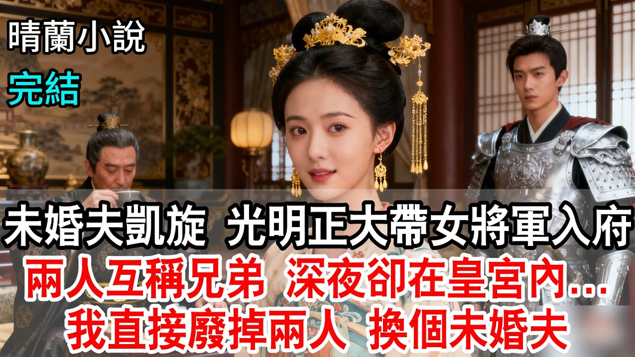 【完結】未婚夫凱旋，光明正大帶女將軍入府。兩人互稱兄弟，深夜卻在皇宮...我直接廢掉兩人，換個未婚夫#古言小說 #完結文 #大女主 #虐渣#爽文