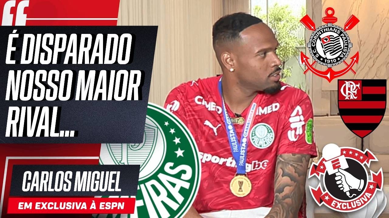 CARLOS MIGUEL FALA SOBRE PASSADO CORINTIANO E CRAVA FLAMENGO COMO MAIOR RIVAL | ENTREVISTA EXCLUSIVA
