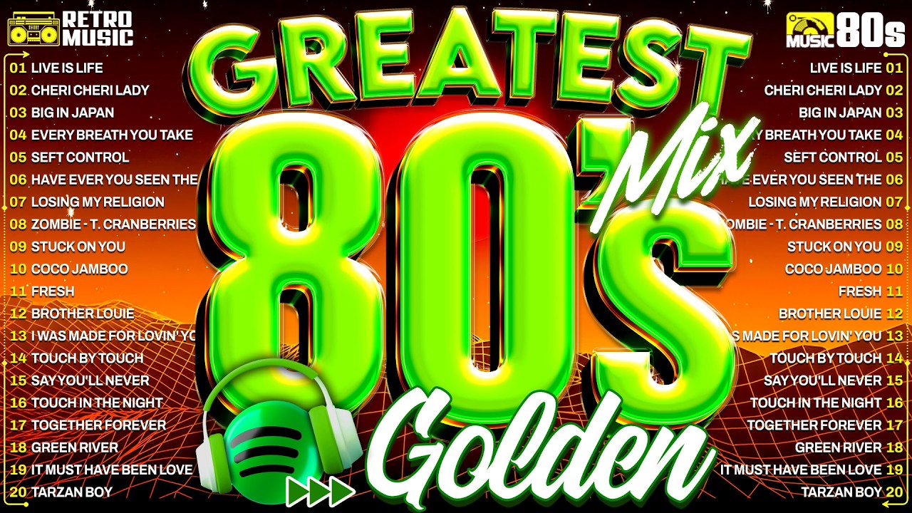 Back To The 80s - 80s Greatest Hits Full Album - 80s Music Hits - Best Songs Of The 1980s