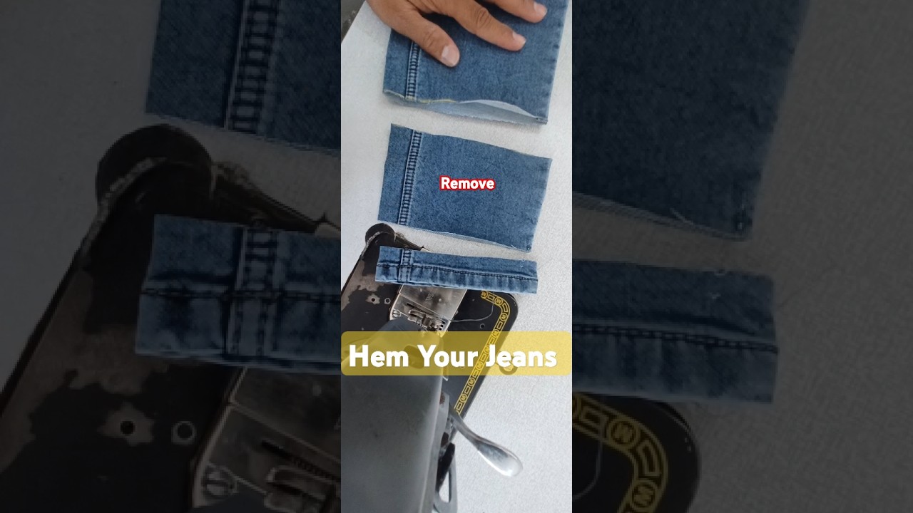 Alteration tips and tricks 797 #sewing #shorts #jeansalteration