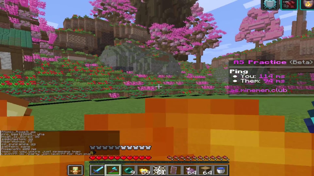 playing minecraft come and join