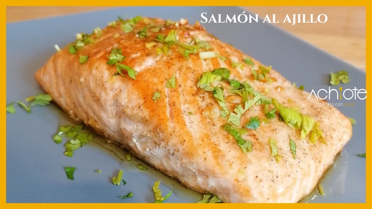 SALM&Oacute;N AL AJILLO | Prepara CUALQUIER PESCADO con esta Salsa deliciosa y sencilla | Exquisito!