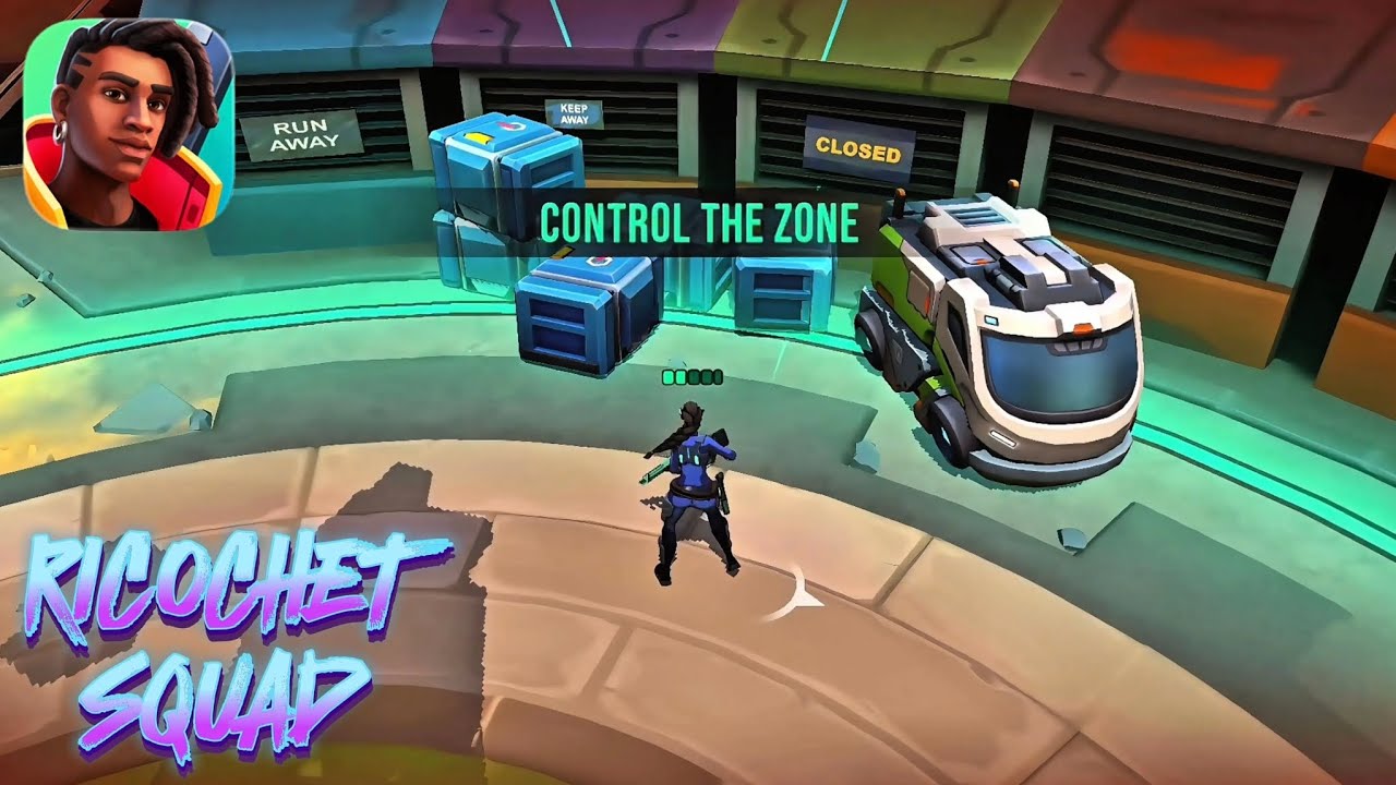 Ricochet Squad! CONTROLLING THE ZONE
