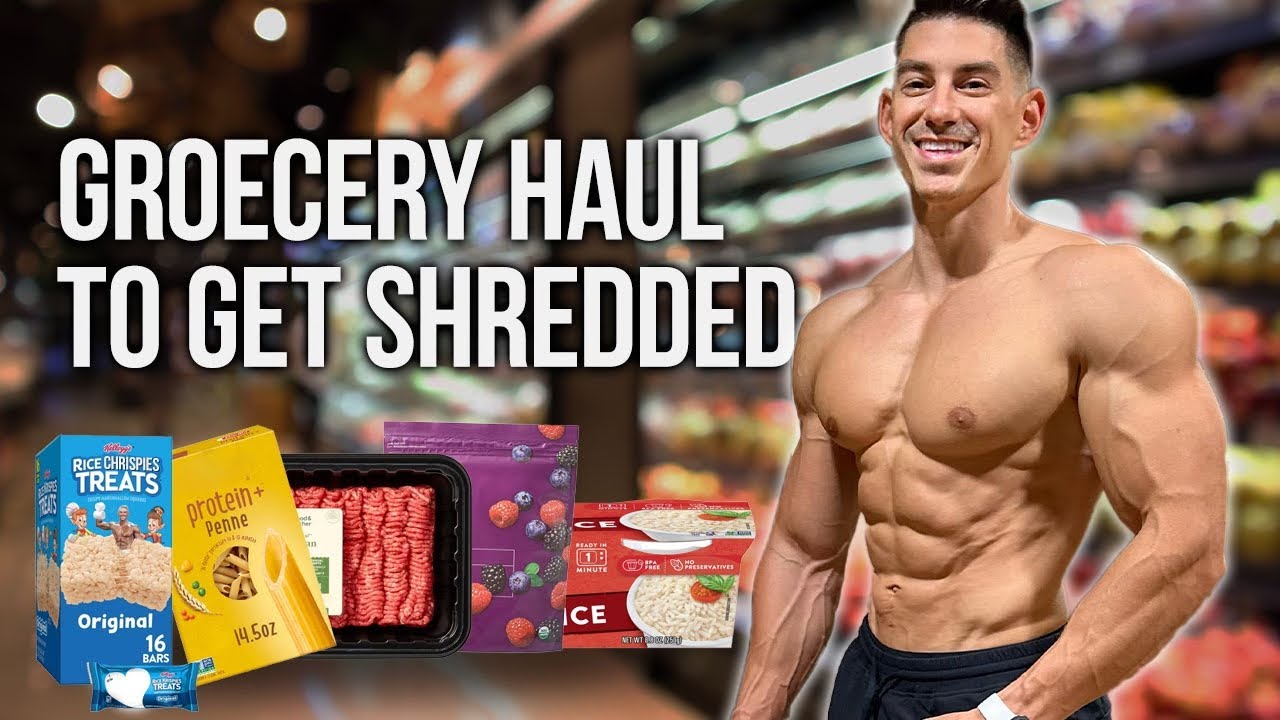 Grocery Haul for Fat Loss to Get Shredded! Watch The Throne Episode 4!
