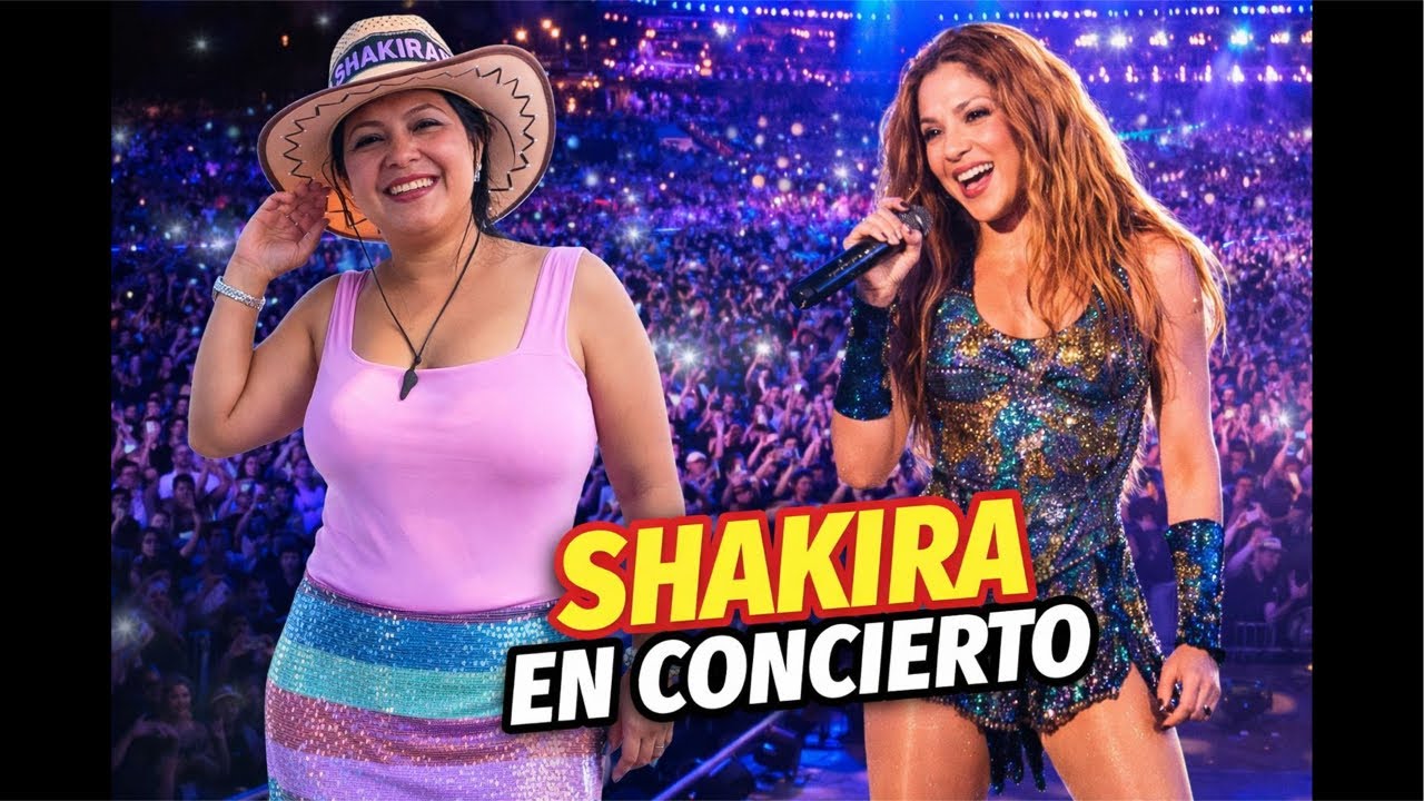 PRIMER CONCIERTO Shakira en El Salvador 🇸🇻 #shakira #nayibbukele