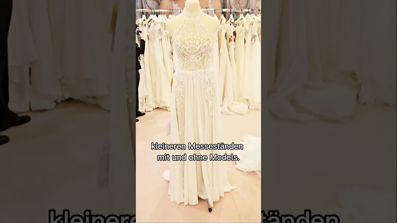 So sieht es auf der Ordermesse aus, wo ich neue Traumkleider shoppe
