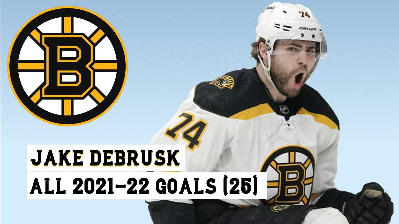 Jake DeBrusk (#74) All 25 Goals of the 2021-22 NHL Season