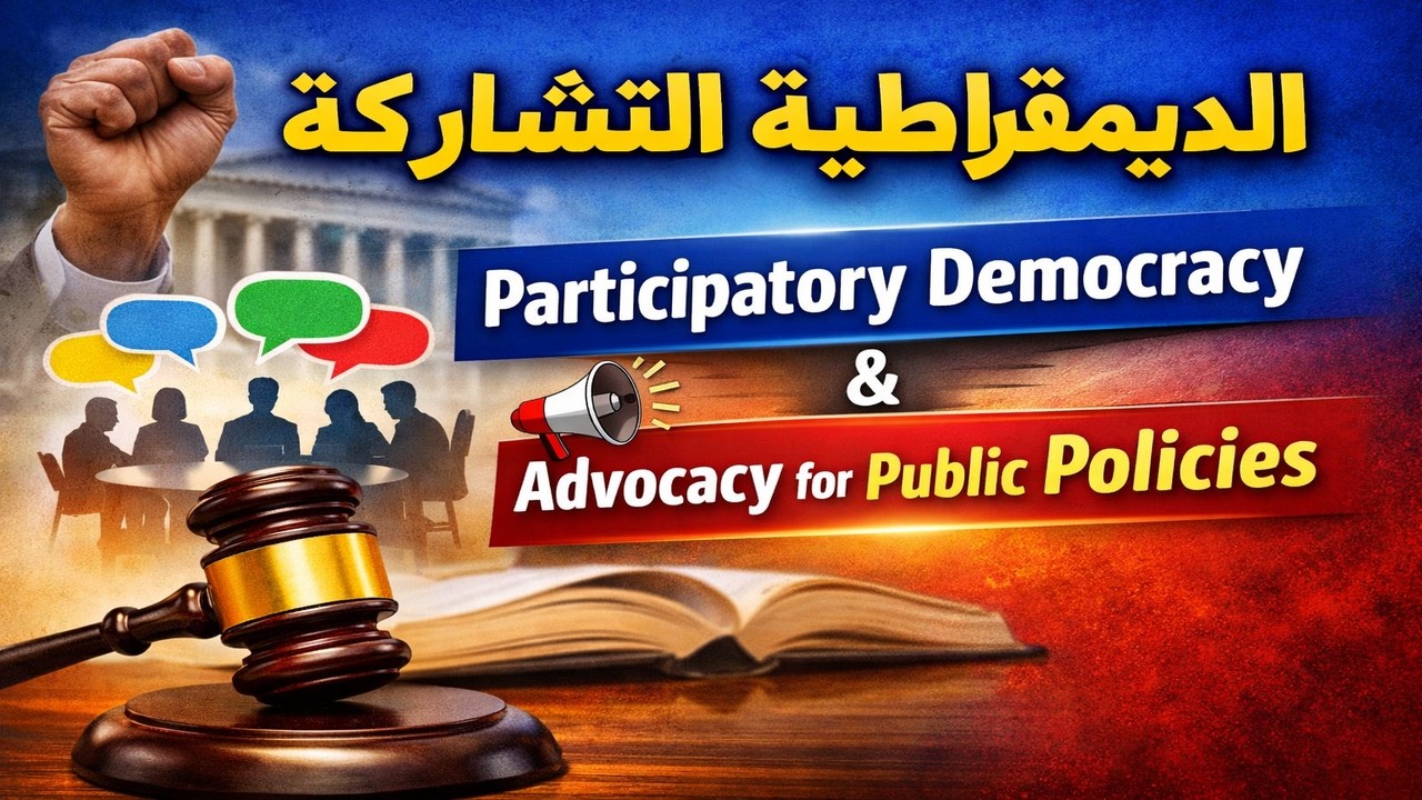 الديمقراطية التشاركية الترافع من أجل السياسات العمومية