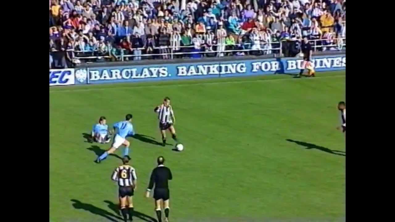 [91/92] Notts County v Manchester City, Oct 6th 1991