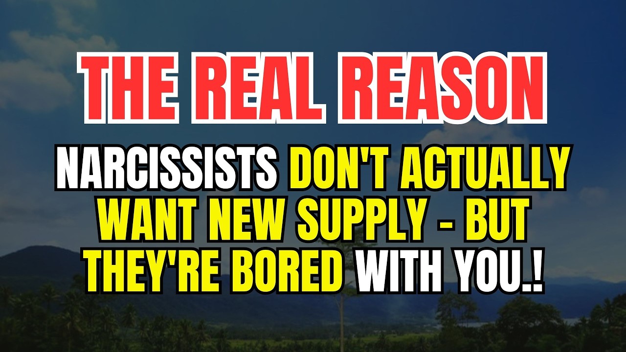 The Truth About Why the Narcissist Didn’t Want the New Supply — But Still Replaced You
