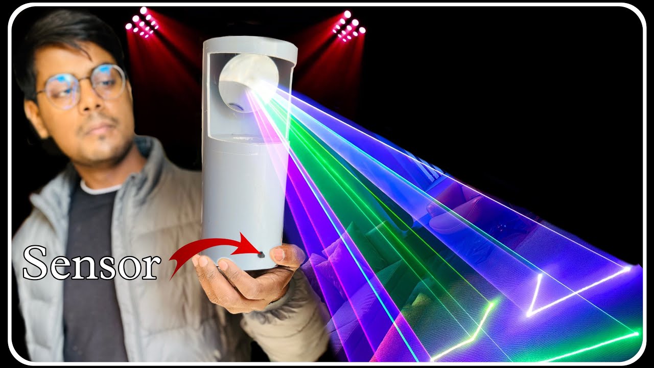 How To Make Party Light At Home || How To Make Disco Light At Home || How To Make || Ankitjugadu