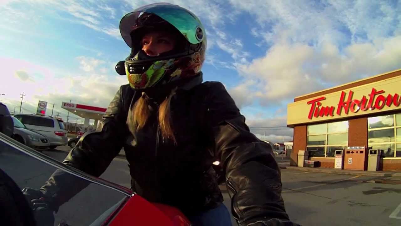 Wild Girl on a Ninja 250