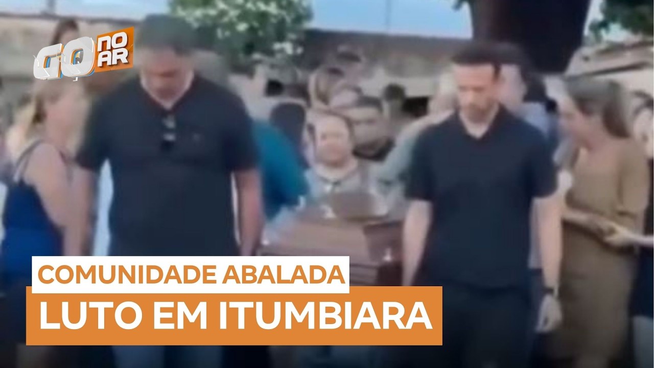 Criança de 12 anos é enterrada após ser morta pelo pai, Thales Machado, em Itumbiara (GO)
