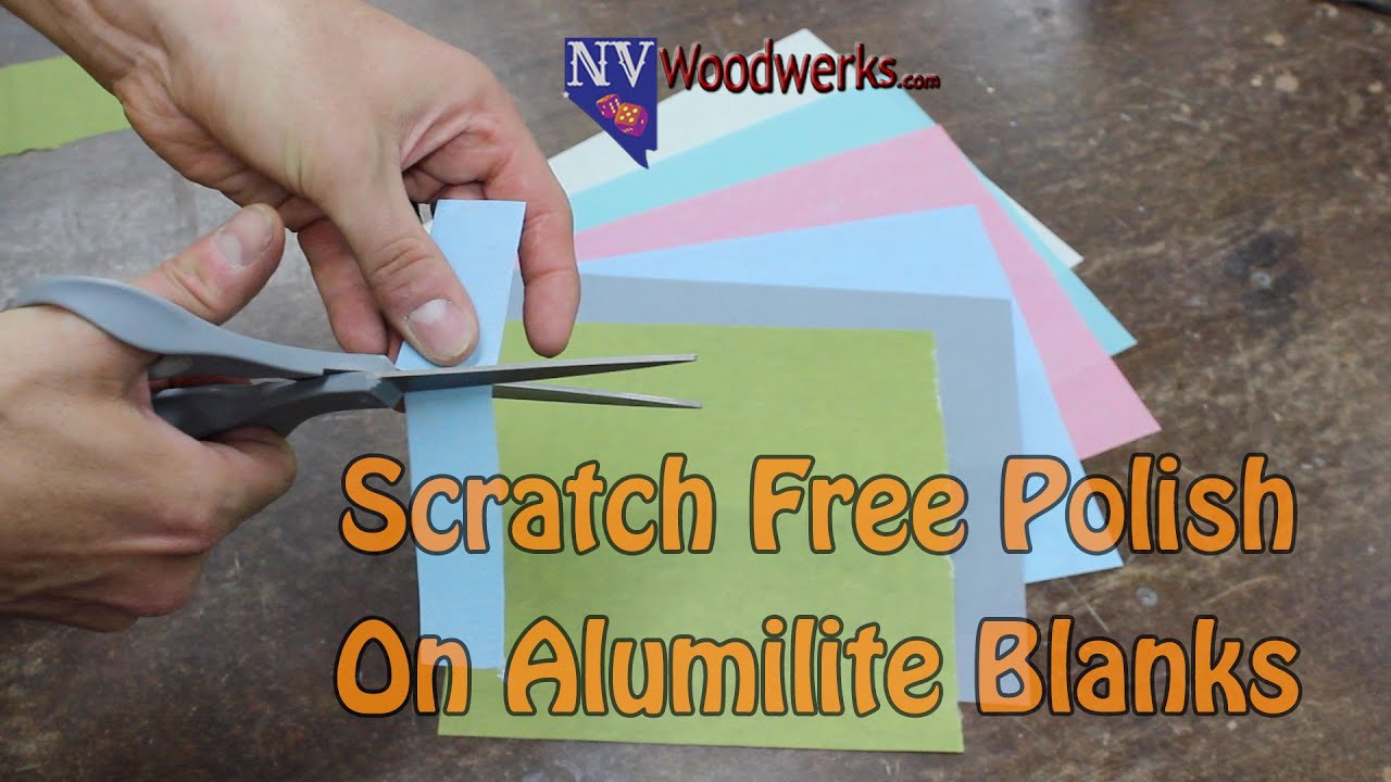 Scratch Free Polish on Alumilite Blanks, Epoxy Acrylics, PR and Plastic