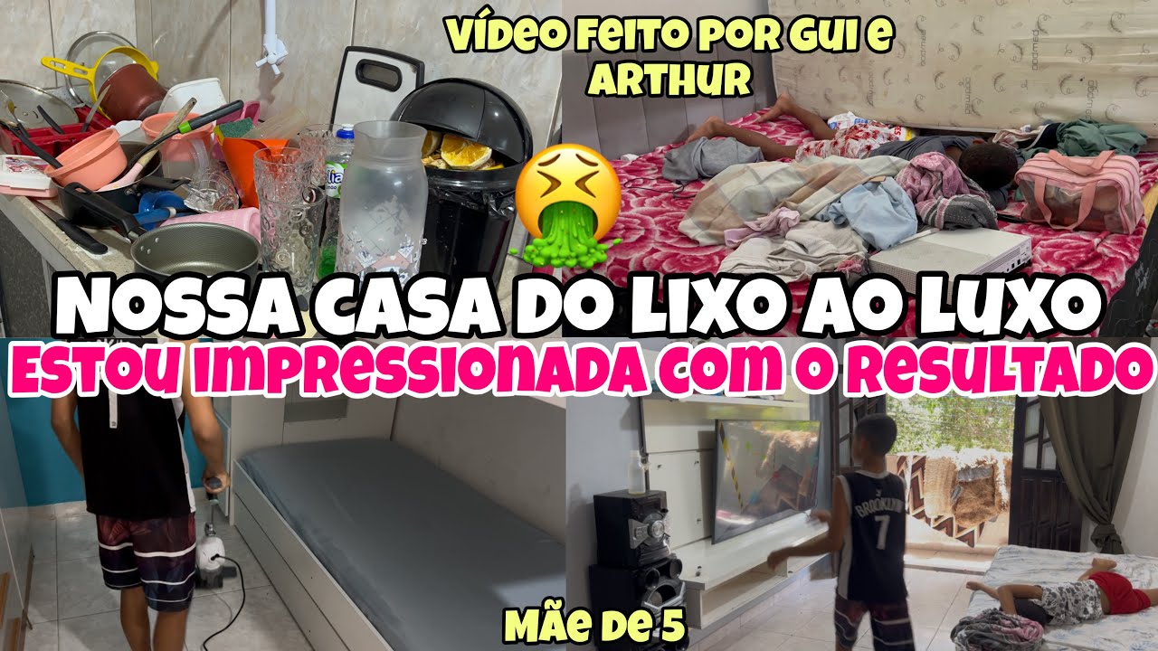 CANSEI!🥵A CASA ESTAVA UMA NOJEIRA|FAXINA PESADA NA CASA INTEIRA| SERA QUE DEU CERTO?