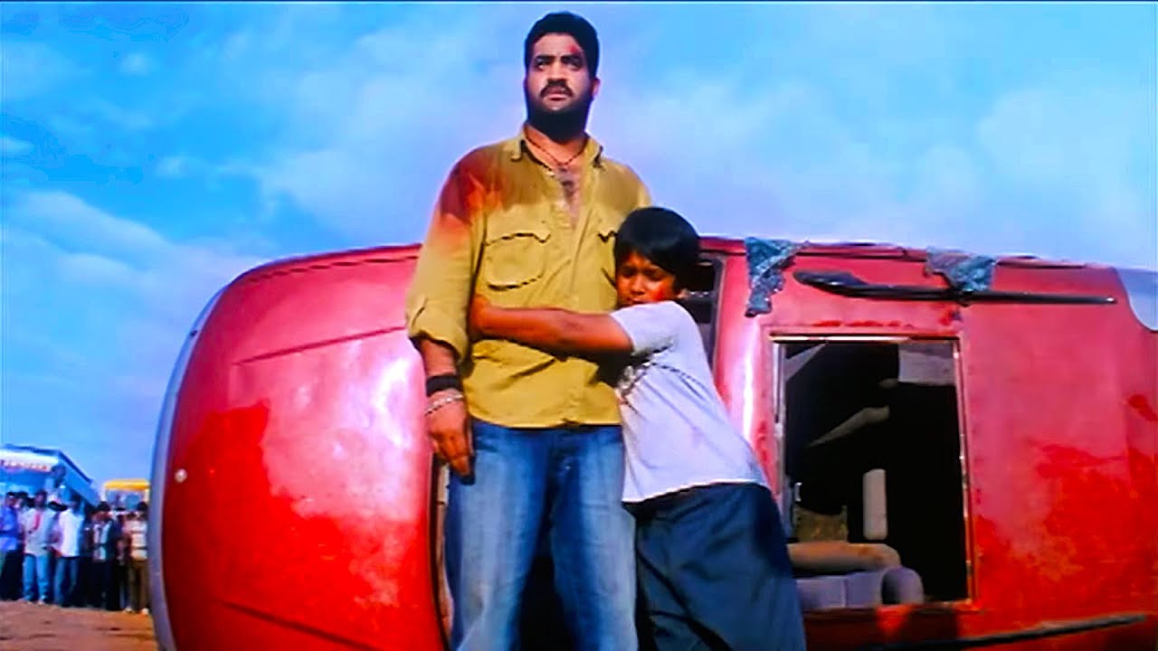 राऊडी JR. NTR हज़ार लोगो की सेना - Sonu Sood - Fighterman Ghayal movie