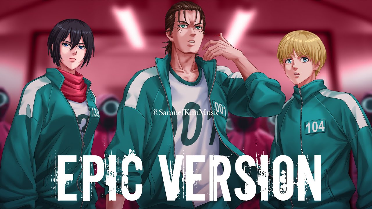 Squid Game x Attack on Titan EPIC MASHUP | Way Back Then x Ashes on The Fire x Pink Soldiers