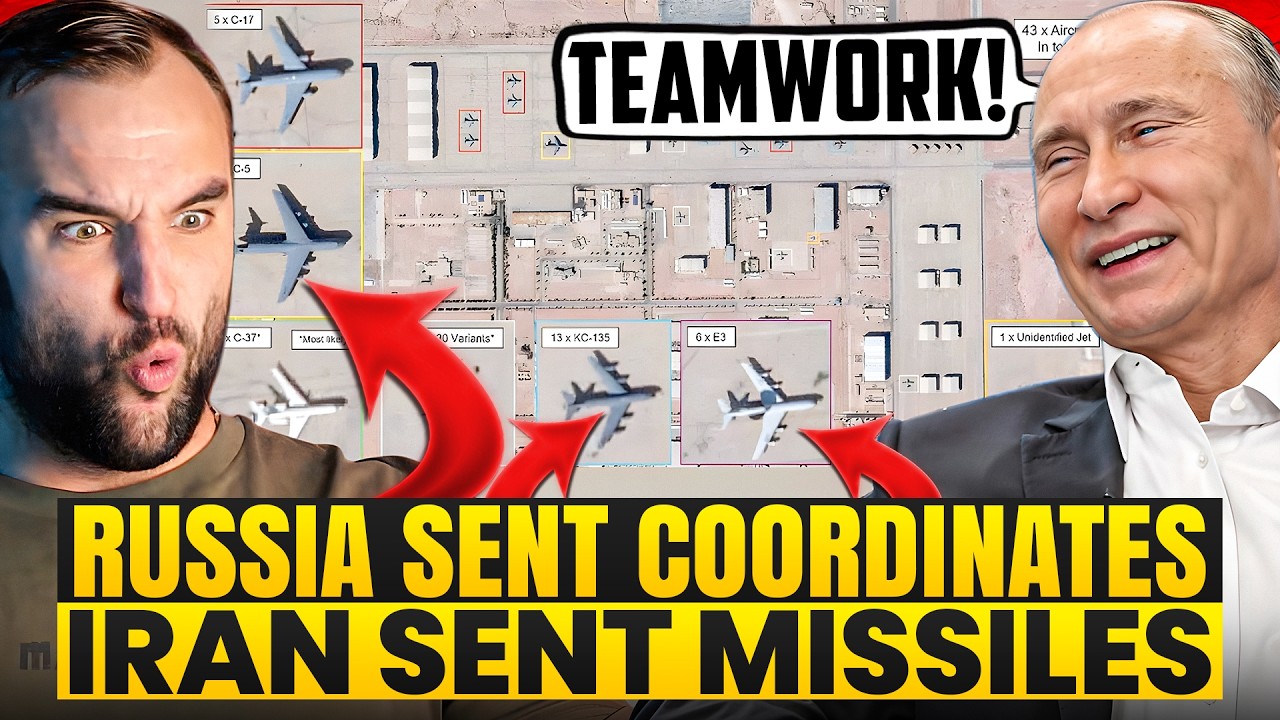 RUSSIA HELPS IRAN! U.S.A. Stratotankers KC-135 Hit on the Ground by Iranian Missile