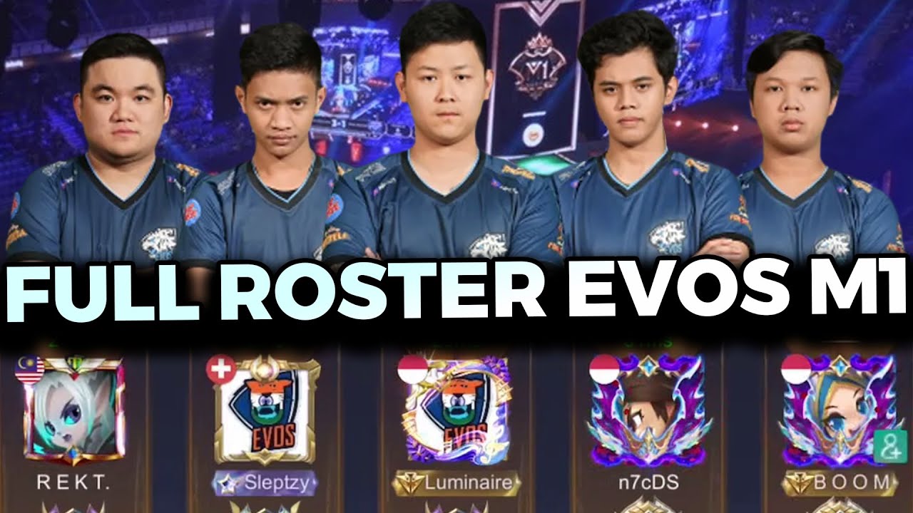 Akhirnya Bisa Reuni Lagi Full Roster EVOS M1 Setelah Bertahun2!! -&nbsp;Mobile&nbsp;Legends