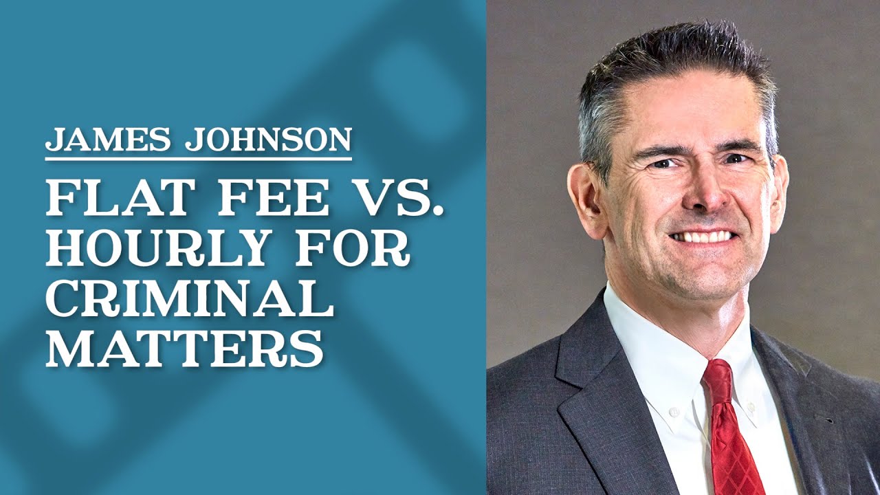 Why do some attorneys handle criminal matters on a flat fee and others on an hourly basis?