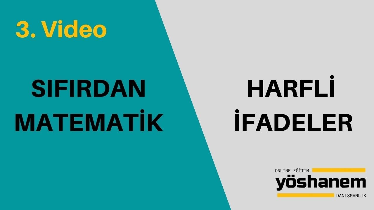 YÖS SIFIRDAN MATEMATİK - HARFLİ İFADELER #onlineyöskursu #yöskursu