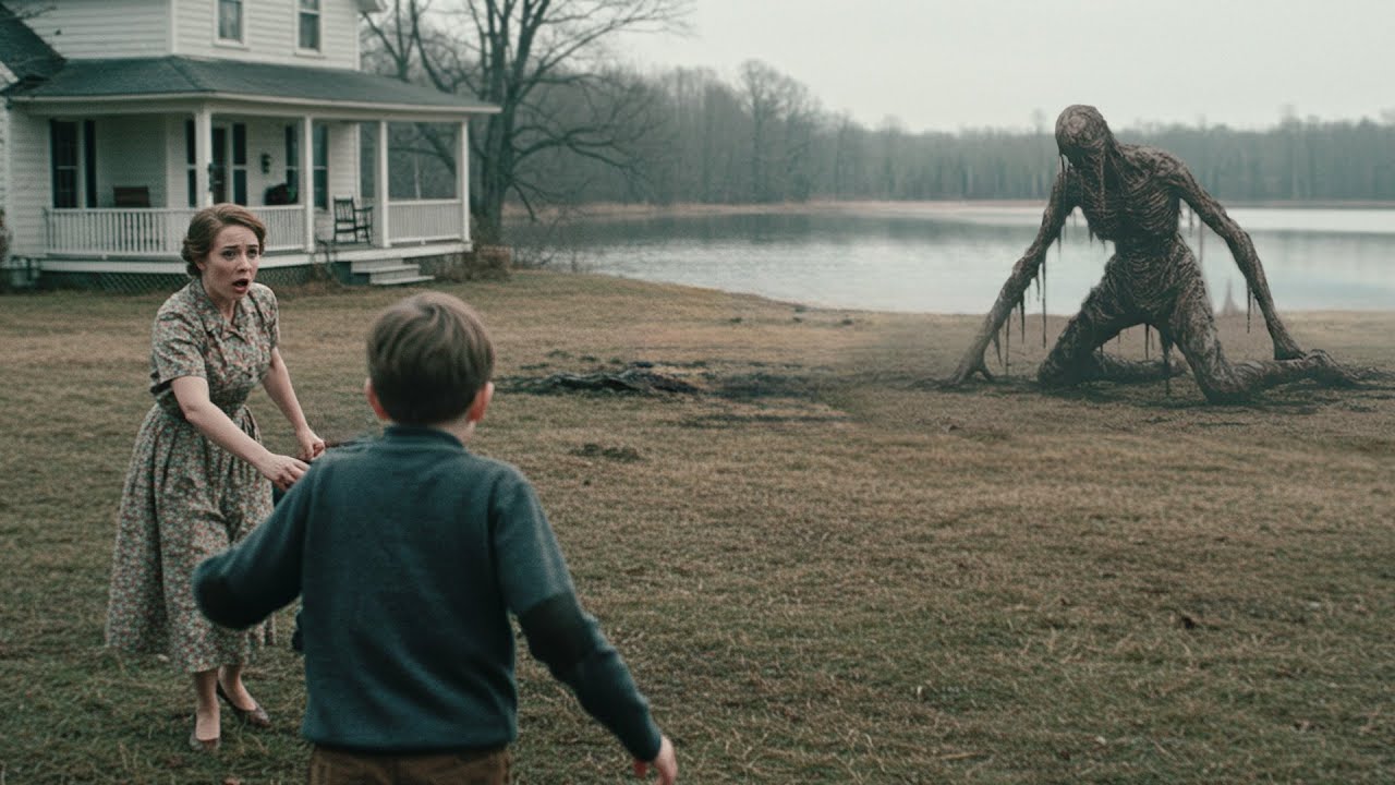 Alone with Son, Single Mother Rents Beautiful Country House, But a Monster Lives in the Backyard
