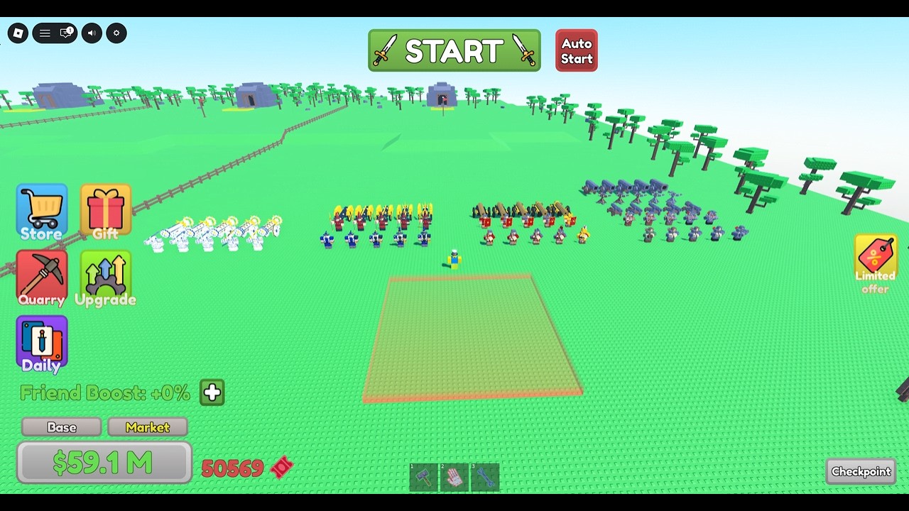 Roblox Castle Defender - All Units Showcase