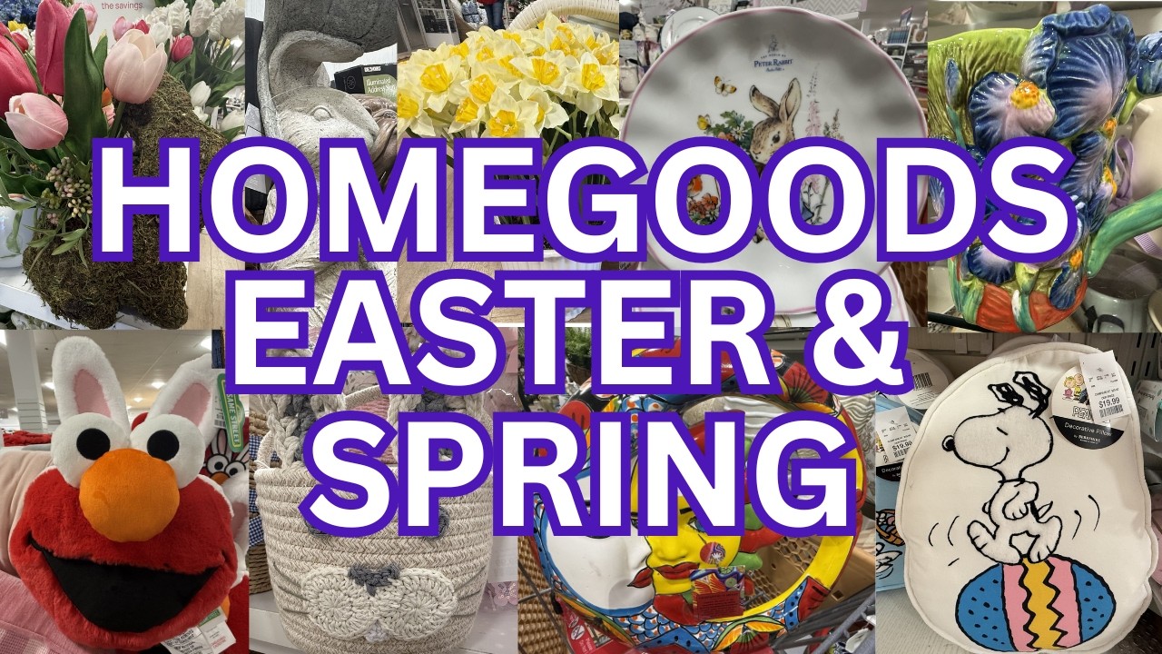 HomeGoods Easter and Spring 2026