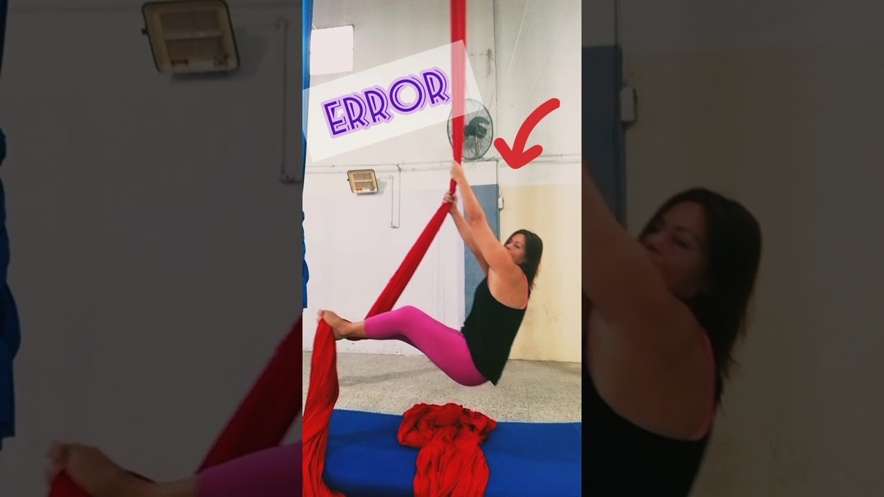 cómo trepar en tela? tips para acrobacias aéreas y en telas
