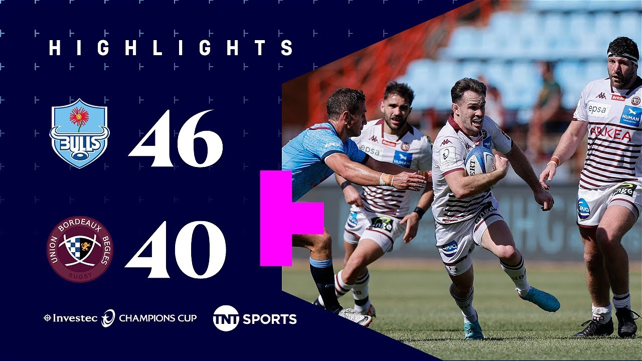 Nervy Bonus-Point Win! 😅 | Bulls 46-40 Bordeaux B&egrave;gles | Investec Champions Cup Highlights