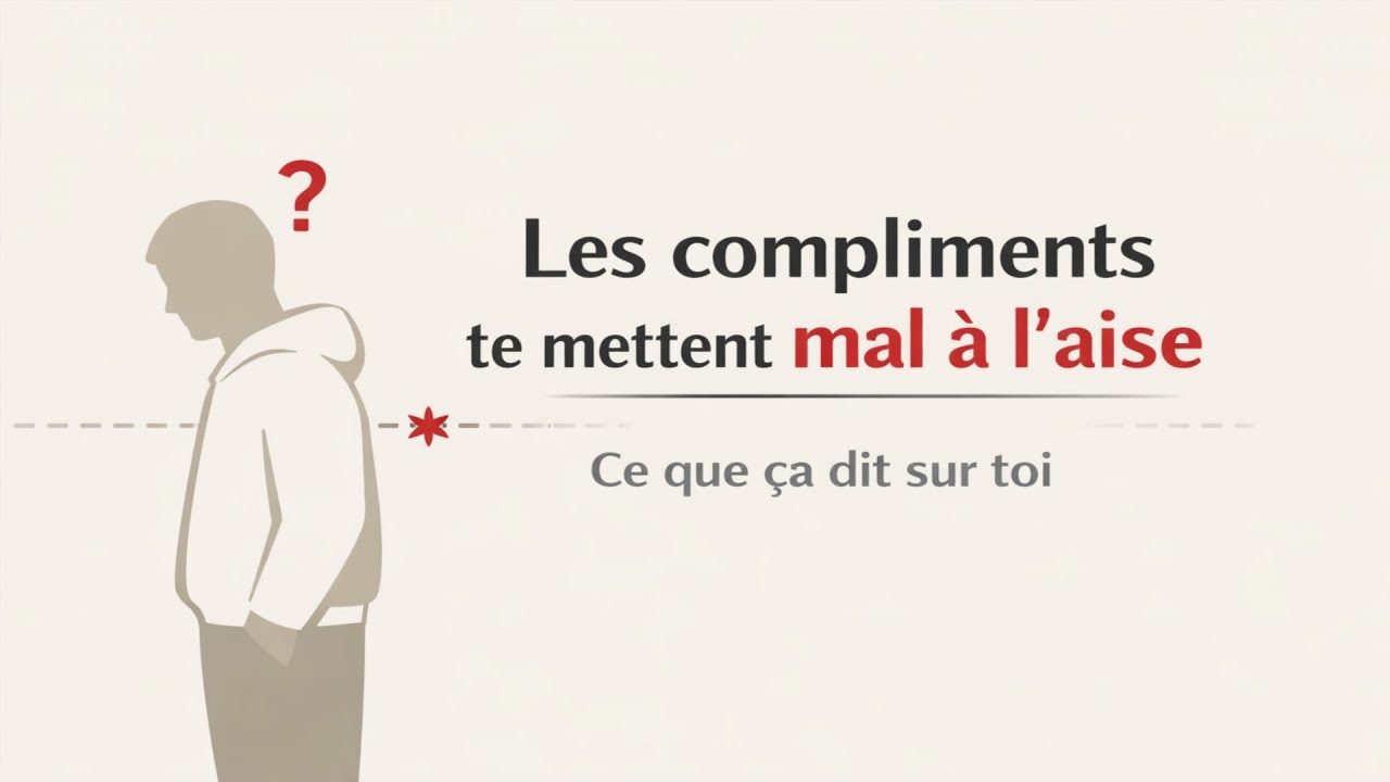 Pourquoi les compliments te mettent mal &agrave; l'aise (et ce que &ccedil;a r&eacute;v&egrave;le sur ta lucidit&eacute;)