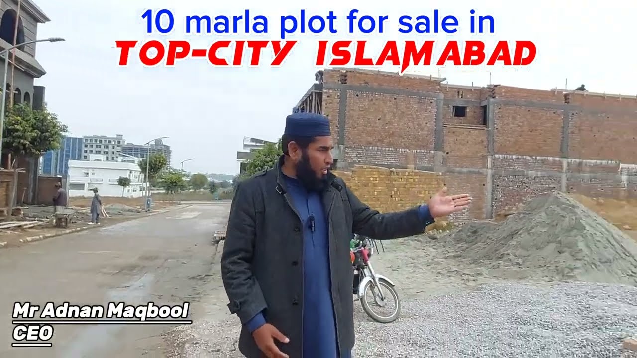 10 Marla plot for sale | Top-city Islamabad | Land Point Marketing